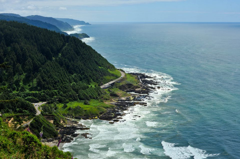 Oregon, beach, coast, landscape, nature, ocean, pacific northwest, water