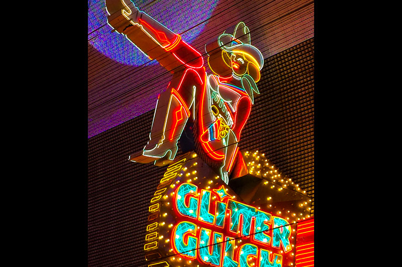 Vegas neon lights