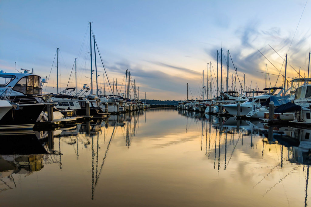 Seattle, boats, elliott bay marina