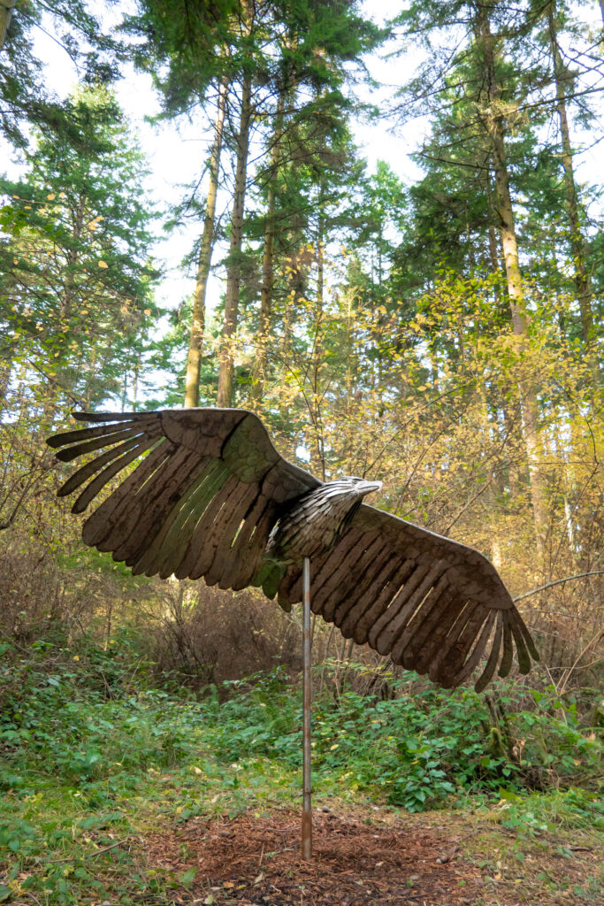 Whidbey Island, animal sculptures, price sculpture forest