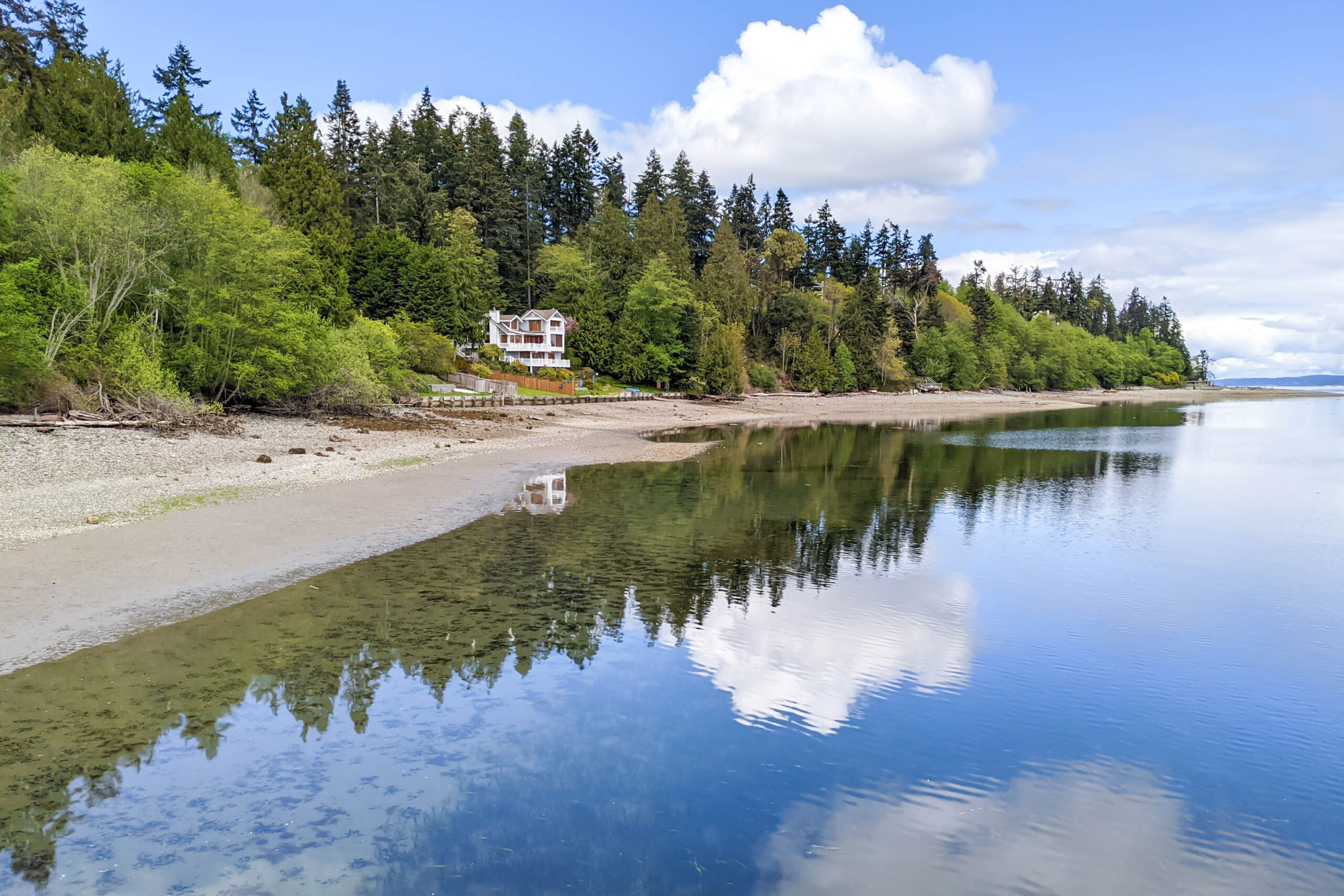 Whidbey Island, holmes harbor, reflections